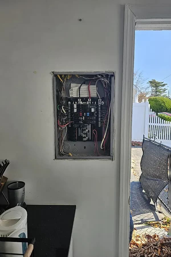 sub panel installation