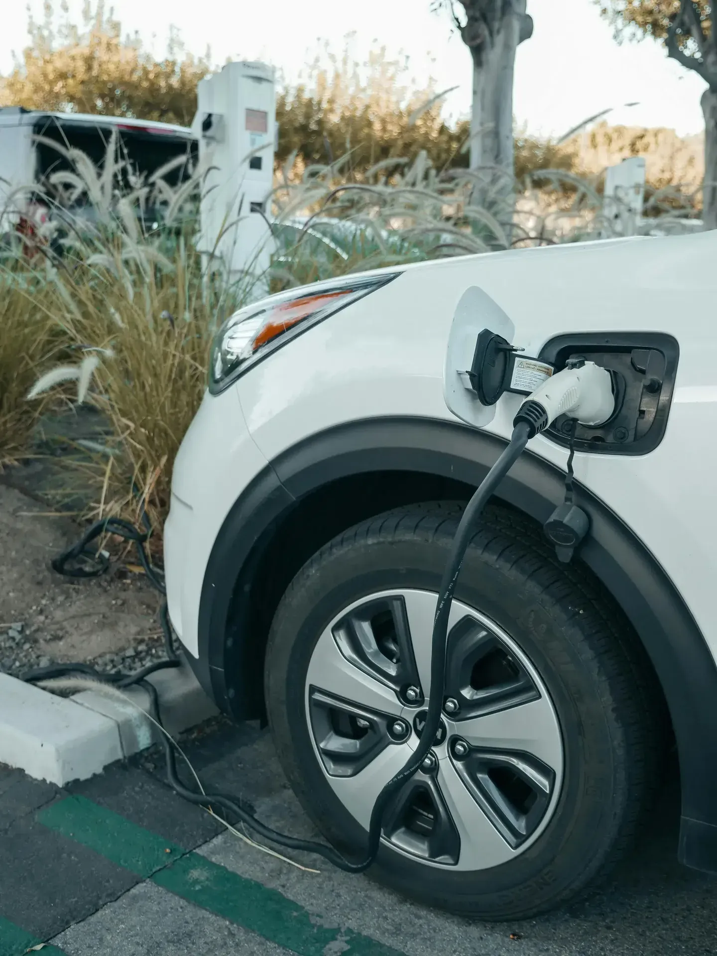 Level 1 EV charging outlet