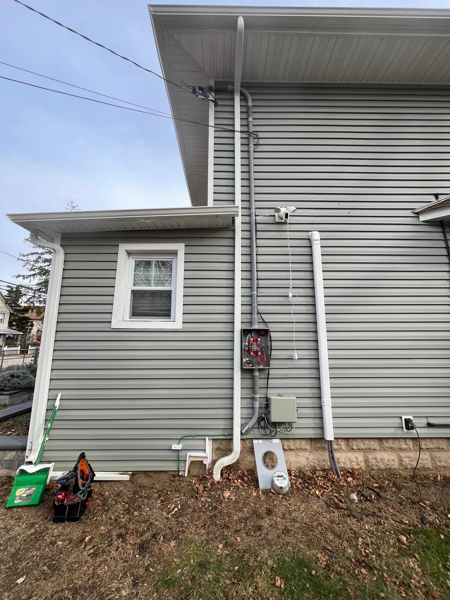Meter riser replacement
